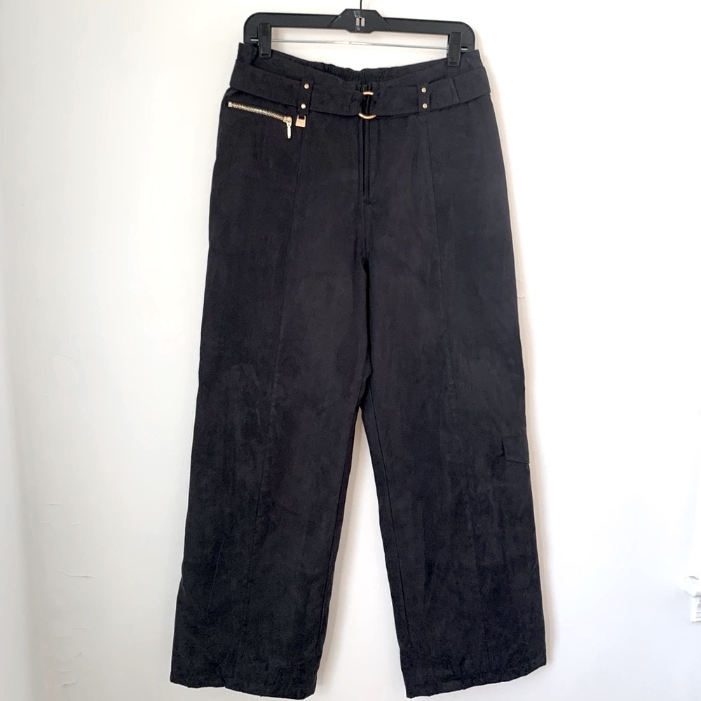 Nils Snow Ski Pants Women’s 12 Black Men’s Microsuede